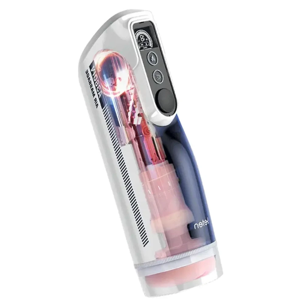 Leten Yeni 4.Nesil A380 İleri Geri ve Dönebilen Hareketli Sıcaklık Modlu Mastürbatör