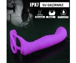 Lorna Çift İlişki İçin Penise Takılan Kumandalı Penis Halkası Vibratör