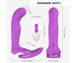 Lorna Çift İlişki İçin Penise Takılan Kumandalı Penis Halkası Vibratör