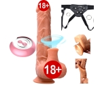 Louis Hareketli&Emişli 7 Farklı Titreşimli Kumandalı Ultra Yumuşak Kemerli Penis  Louis Hareketli&Emişli 7 Farklı Titreşimli Kumandalı Ultra Yumuşak Kemerli Penis