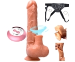Louis Hareketli&Emişli 7 Farklı Titreşimli Kumandalı Ultra Yumuşak Kemerli Penis  Louis Hareketli&Emişli 7 Farklı Titreşimli Kumandalı Ultra Yumuşak Kemerli Penis