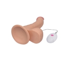 Lovetoy 20 Cm 10 Modlu Titreşimli Ultra Yumuşak Realistik Penis - LV1094