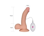 Lovetoy 20 Cm 10 Modlu Titreşimli Ultra Yumuşak Realistik Penis - LV1094