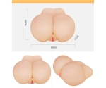 Lovetoy 3.5 Kg Anal ve Vajinal Süper Gerçekçi Kalça Mastürbatör - LV2217