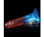 Lovetoy Çift Renkli Ultra Yumuşak 17 Cm Jel Dildo