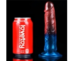 Lovetoy Çift Renkli Ultra Yumuşak 17 Cm Jel Dildo