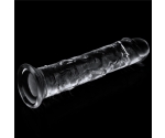 Lovetoy Flawless Clear Anal ve Vajinal 18 Cm Yumuşak Şeffaf Jel Dildo