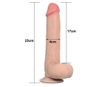 Lovetoy Hareketli Dış Yüzey Özel Seri Ultra Yumuşak 23  Cm Realistik Penis