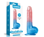 Lovetoy Çift Renkli Ultra Yumuşak 19 Cm Kemerli Jel Dildo Lovetoy Çift Renkli Ultra Yumuşak 19 Cm Kemerli Jel Dildo