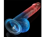 Lovetoy Çift Renkli Ultra Yumuşak 19 Cm Kemerli Jel Dildo Lovetoy Çift Renkli Ultra Yumuşak 19 Cm Kemerli Jel Dildo