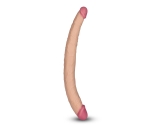 Lovetoy Dev Boyutlu 37 Cm Ultra Soft Çift Başlı Realistik Penis-2214