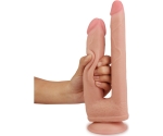 Lovetoy Double Anal ve Vajinal Çift Katmanlı Ultra Yumuşak Realistik Penis