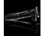 Lovetoy Flawless Clear 19 Cm Yumuşak Şeffaf Jel Dildo	