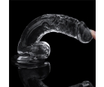 Lovetoy Flawless Clear 19 Cm Yumuşak Şeffaf Jel Dildo	