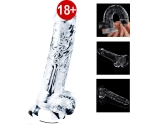Lovetoy Flawless Clear 19 Cm Yumuşak Şeffaf Jel Dildo	