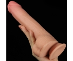 Lovetoy Hareketli Dış Yüzey Özel Seri Ultra Yumuşak 23  Cm Realistik Penis