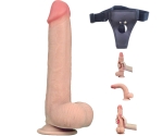 Lovetoy Hareketli Dış Yüzey Özel Seri Ultra Yumuşak 23  Cm Realistik Belden Bağlamalı Penis Lovetoy Hareketli Dış Yüzey Özel Seri Ultra Yumuşak 23  Cm Realistik Belden Bağlamalı Penis