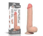 Lovetoy Hareketli Dış Yüzey Özel Seri Ultra Yumuşak 23  Cm Realistik Belden Bağlamalı Penis Lovetoy Hareketli Dış Yüzey Özel Seri Ultra Yumuşak 23  Cm Realistik Belden Bağlamalı Penis