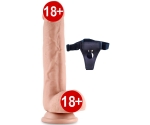 Lovetoy Hareketli Dış Yüzey Özel Seri Ultra Yumuşak 24 Cm Strap On Penis-317004 Lovetoy Hareketli Dış Yüzey Özel Seri Ultra Yumuşak 24 Cm Strap On Penis-317004