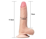 Love Toy Hareketli Dış Yüzey Ultra Yumuşak 17 Cm Kemerli Realistik Penis-317001 Love Toy Hareketli Dış Yüzey Ultra Yumuşak 17 Cm Kemerli Realistik Penis-317001