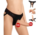 Lovetoy Ingen Easy Strap On 21 Cm Belden Bağlamalı Realistik Penis Seti