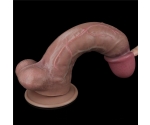 Lovetoy Nature Cock Serisi 27 Cm Özel Damarlı Dokulu Çift Katmanlı Realistik Penis