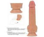 Lovetoy Nature Cock Serisi Anthony Ultra Yumuşak Dönebilen ve Isınabilen 21 Cm Titreşimli Penis	