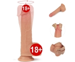 Lovetoy Nature Cock Serisi Anthony Ultra Yumuşak Dönebilen ve Isınabilen 21 Cm Titreşimli Penis	