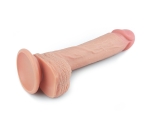 Lovetoy Nature Cock Serisi Özel Çift Katmanlı 21 Cm Ten Rengi Realistik Penis 