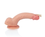 Lovetoy Nature Cock Serisi Özel Çift Katmanlı 21 Cm Ten Rengi Realistik Penis 