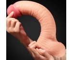 Lovetoy Nature Cock Serisi Özel Yumuşak Dokulu Çift Katmanlı 30 Cm Realistik Penis