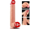 Lovetoy Nature Cock Serisi Özel Yumuşak Dokulu Çift Katmanlı 30 Cm Realistik Penis