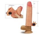 Özel Seri Ultra Gerçekci Titreşimli 5 Cm Uzatmalı Penis Kılıfı