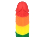 Lovetoy Prider Gökkuşağı Renkli Damarlı 19 Cm Realistik Dildo-410025