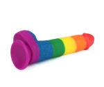Lovetoy Prider Gökkuşağı Renkli Damarlı 23 Cm Realistik Penis-410028 Lovetoy Prider Gökkuşağı Renkli Damarlı 23 Cm Realistik Penis-410028