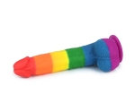 Lovetoy Prider Gökkuşağı Renkli Damarlı 23 Cm Realistik Penis-410028 Lovetoy Prider Gökkuşağı Renkli Damarlı 23 Cm Realistik Penis-410028
