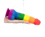 Lovetoy Prider Gökkuşağı Renkli Damarlı 23 Cm Realistik Penis-410028 Lovetoy Prider Gökkuşağı Renkli Damarlı 23 Cm Realistik Penis-410028