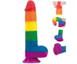 Lovetoy Prider Gökkuşağı Renkli Damarlı 23 Cm Realistik Penis-410028 Lovetoy Prider Gökkuşağı Renkli Damarlı 23 Cm Realistik Penis-410028