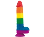 Lovetoy Prider Gökkuşağı Renkli Damarlı 23 Cm Realistik Penis-410028 Lovetoy Prider Gökkuşağı Renkli Damarlı 23 Cm Realistik Penis-410028