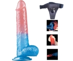Lovetoy Renkli Ultra Yumuşak 23 Cm Kemerli Jel Dildo Lovetoy Renkli Ultra Yumuşak 23 Cm Kemerli Jel Dildo