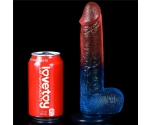 Lovetoy Renkli Ultra Yumuşak 23 Cm Jel Dildo