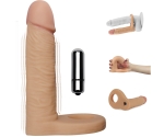 Lovetoy The Ultra Soft Yumuşak Titreşimli Anal 15 cm Halkalı Anal Penis