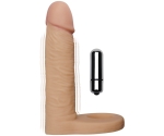 Lovetoy The Ultra Soft Yumuşak Titreşimli Anal 15 cm Halkalı Anal Penis
