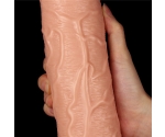 Lovetoy 28 Cm 10 Modlu Titreşimli Ultra Kalın Realistik Penis