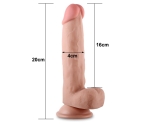 Lovetoy Ultra Yumuşak Hareketli Dış Yüzeyli Özel Seri 20 Cm Kemerli Penis-317002