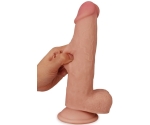 Lovetoy Ultra Yumuşak Hareketli Dış Yüzeyli Özel Seri 20 Cm Kemerli Penis-317002