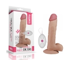 Lovetoy Ultra Yumuşak Özel Dokulu 23 Cm Titreşimli Realistik Penis