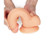 Lovetoy Ultra Yumuşak Yeni Nesil Özel Yumuşak Dokulu 20 Cm Realistik Penis-1088