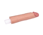 Lovetoy X-Tender Realistik Dokuda 2.5 Cm Uzatmalı Penis Kılıfı-LV1050F
