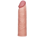 Lovetoy X-Tender Realistik Dokuda 2.5 Cm Uzatmalı Penis Kılıfı-LV1050F